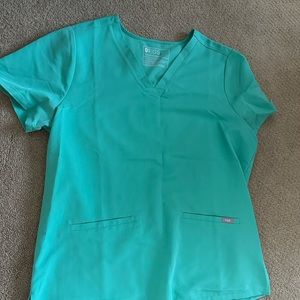 Figs Surgical Green Catarina Scrub top
